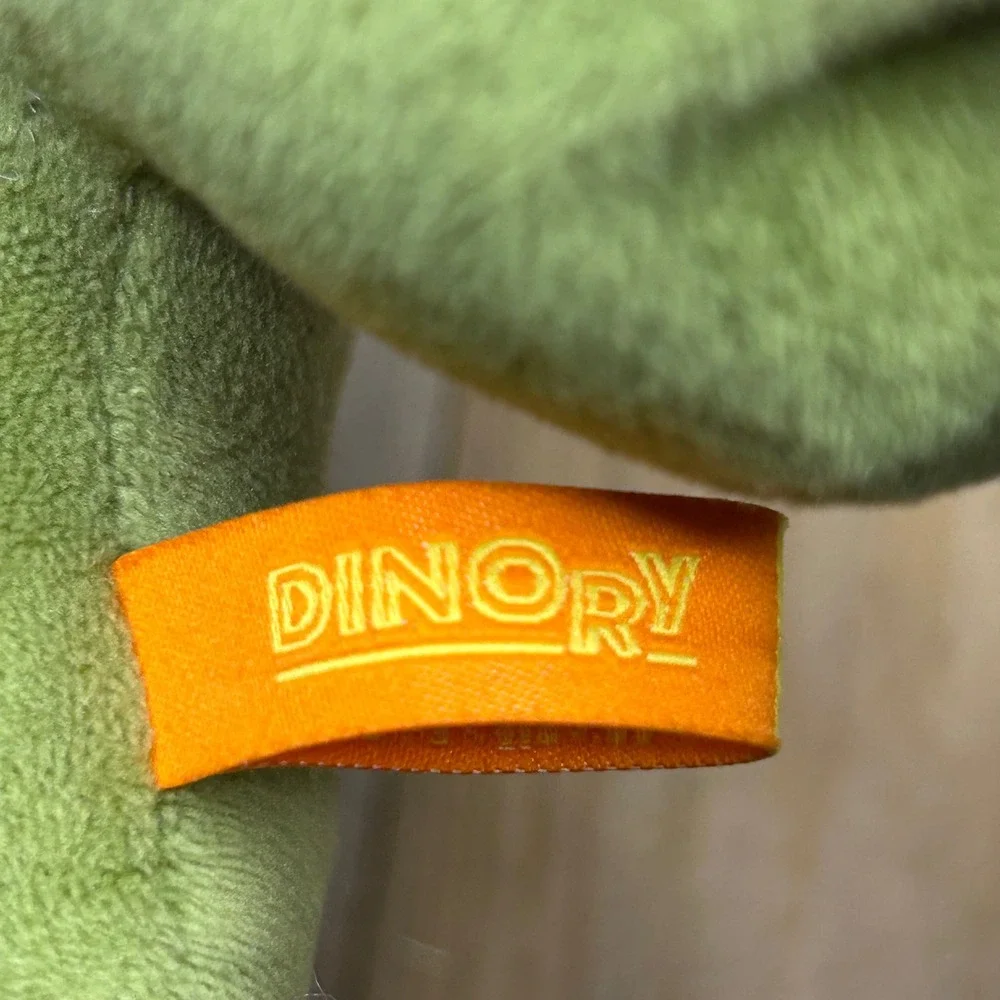 Dinory Prom Spinosauras Dinosaur Neck Pillow Green Purple Plush Travel U-Shaped